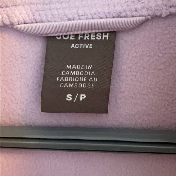 Joe Fresh Fleece Zipup - Picture 2 of 4